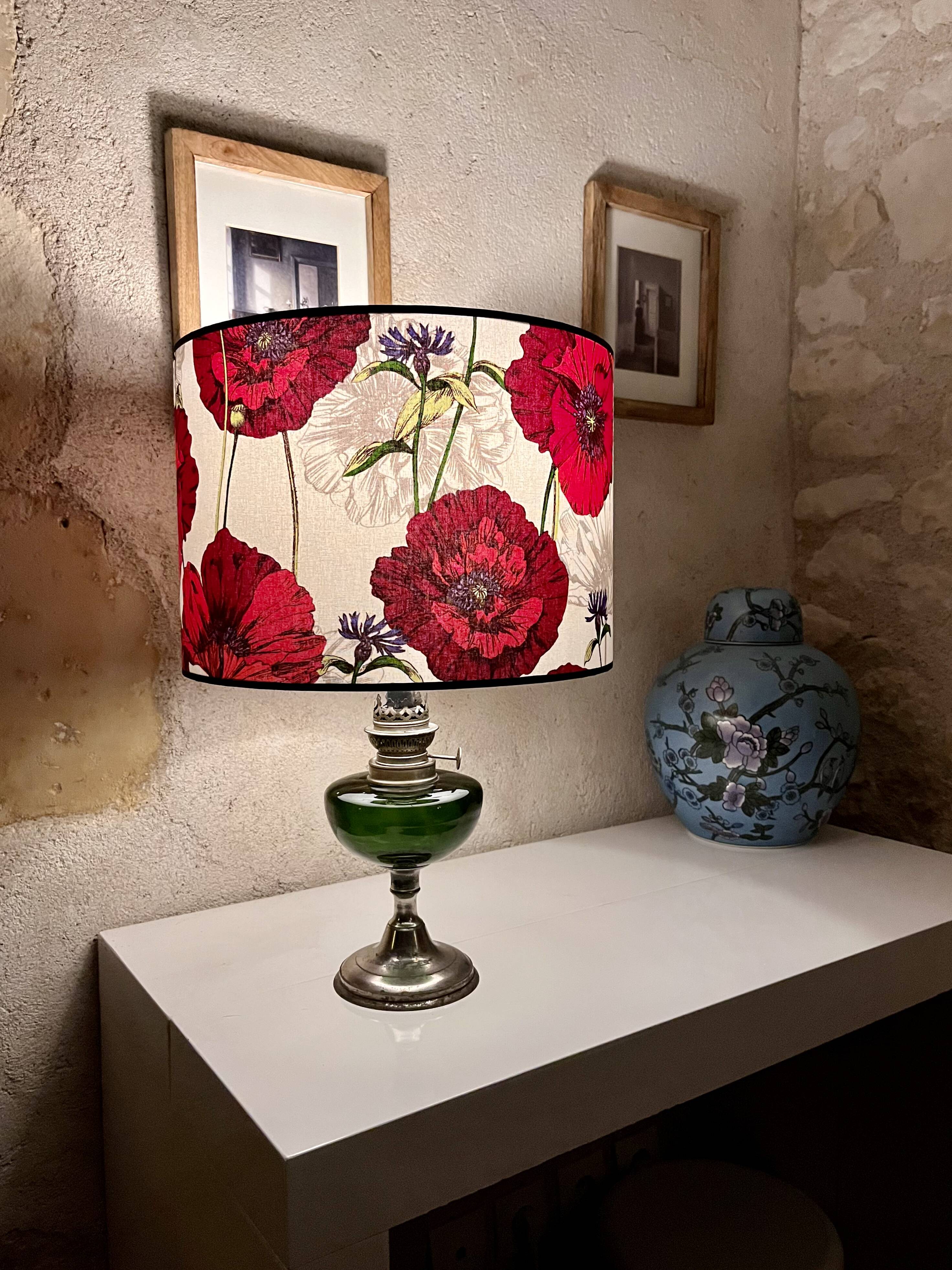 Poppy Lamp - handcrafted creation