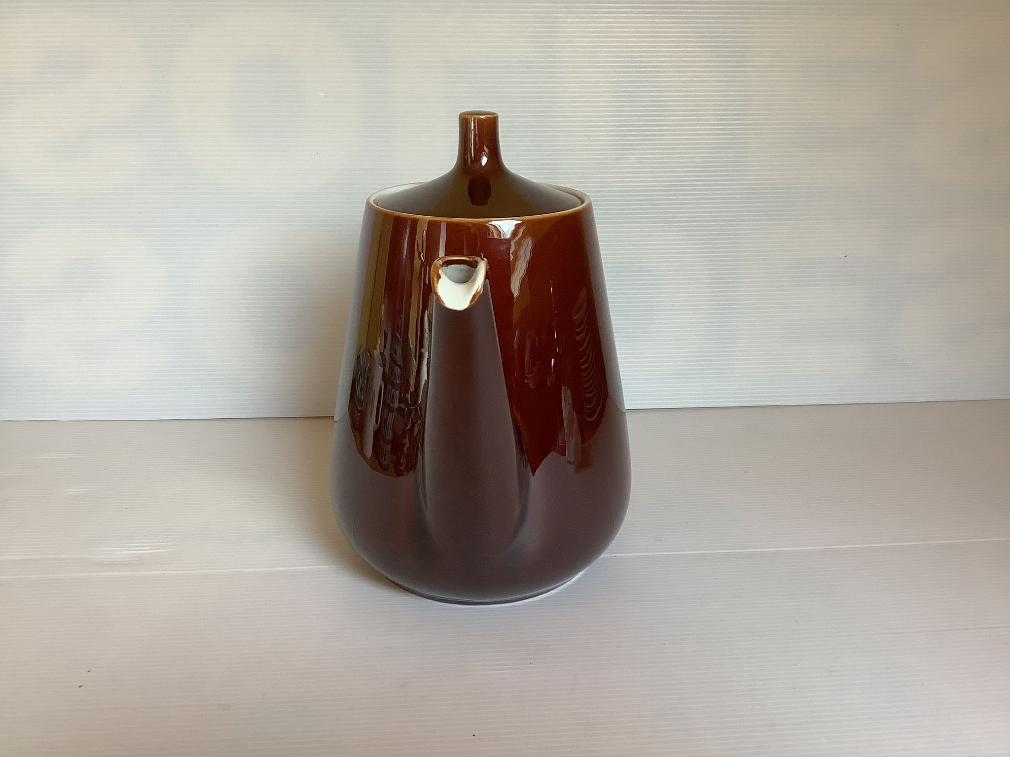 Cafetière ancienne marron villeroy et boch