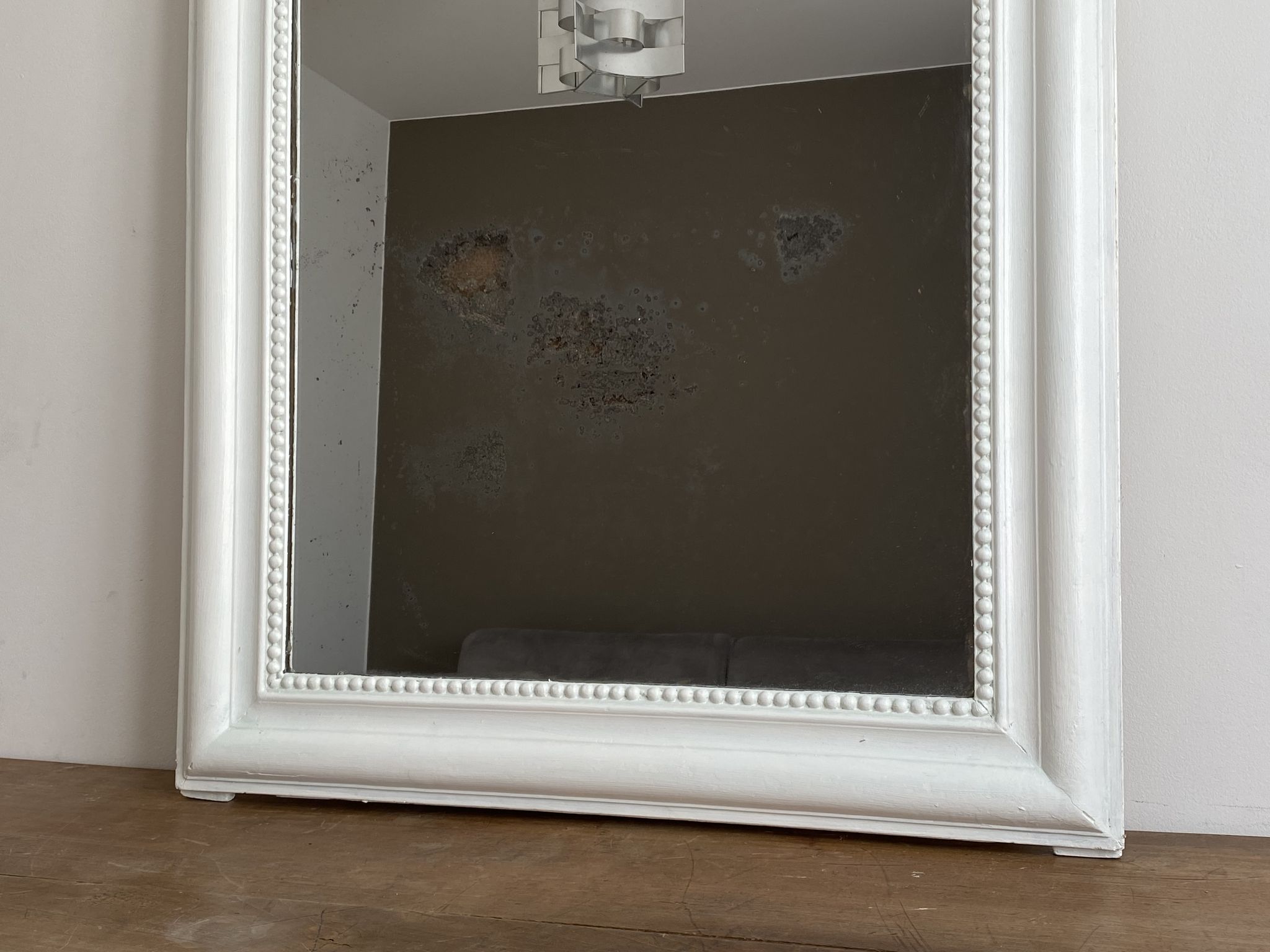 Miroir Louis Philippe fin 19ème 145x80 cm