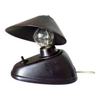 Vintage Bakelite Table Lamp Typ 11641 by ESC Zukov, Czechoslovakia, 30-50s