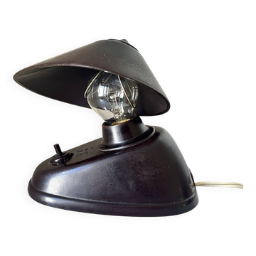 Vintage Bakelite Table Lamp Typ 11641 by ESC Zukov, Czechoslovakia, 30-50s