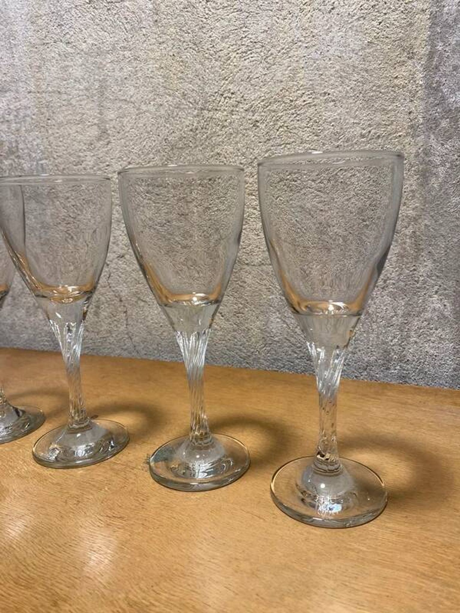 Vintage wine glasses