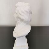Bust of Chopin in alabaster PAT