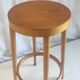 Tabouret de bar Baumann en bois massif années 50 60