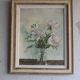 Nature morte aquarelle bouquet de pivoines