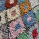 Boucherouite Berber rug – 100 x 210 cm – Handmade in Morocco