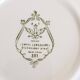 Italian porcelain serving platter and salad bowl: Swiss Landscape