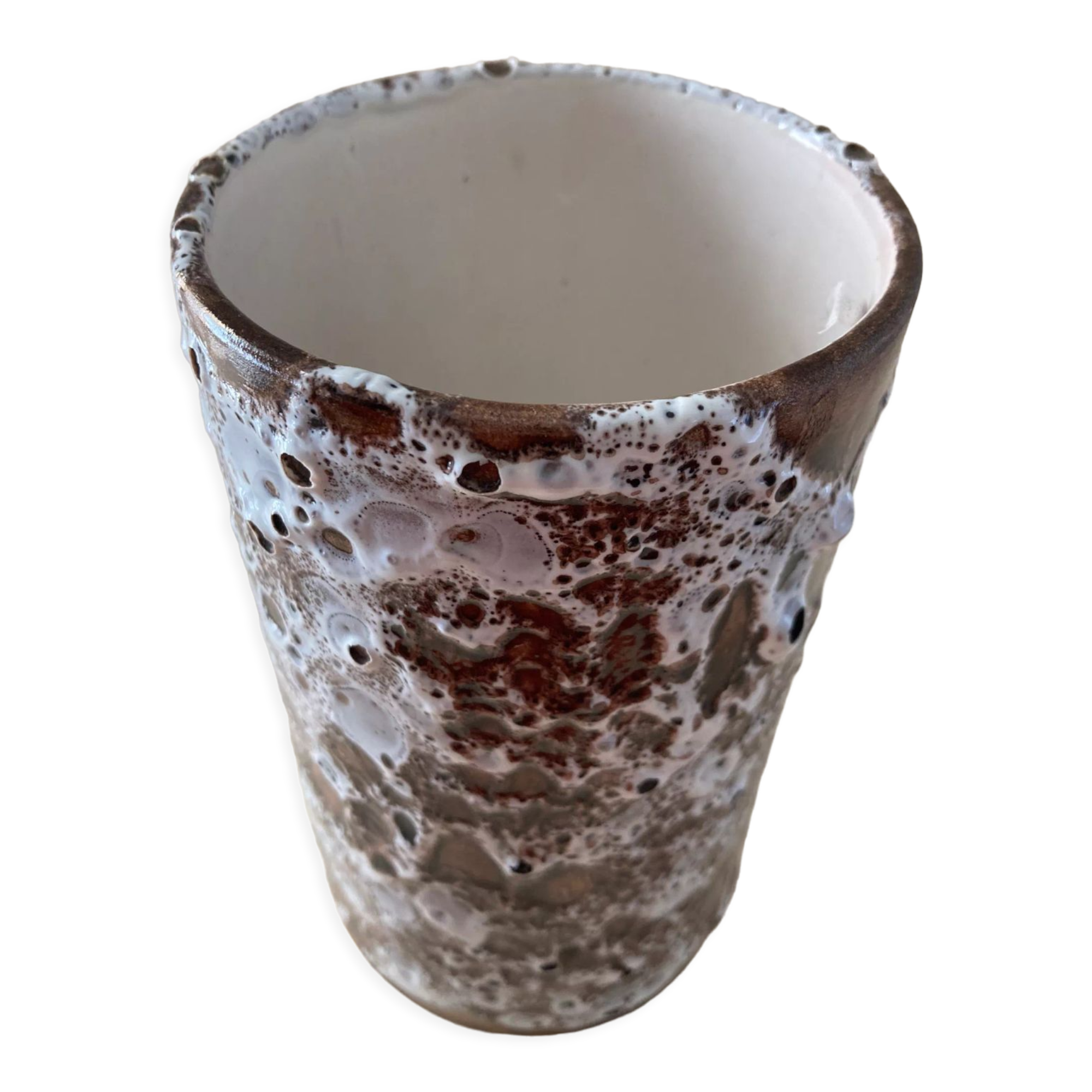 Vase fat lava