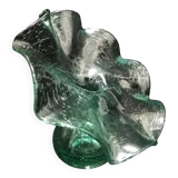 Bubble glass vase