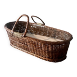 Large woven wicker basket