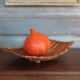 Vintage tray, bamboo, rectangular tray, fruit bowl, basket