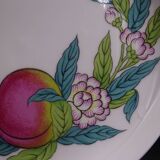 Lot of 6 porcelain bread plates from Paris décor Abondance - Perfect condition