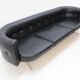 Sofa leatherette and chrome France 1970 s