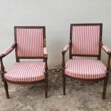 Paire de fauteuils d'époque directoire