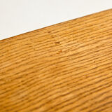 Teak and oak dining table by Jpoul m. Volther for Fdb