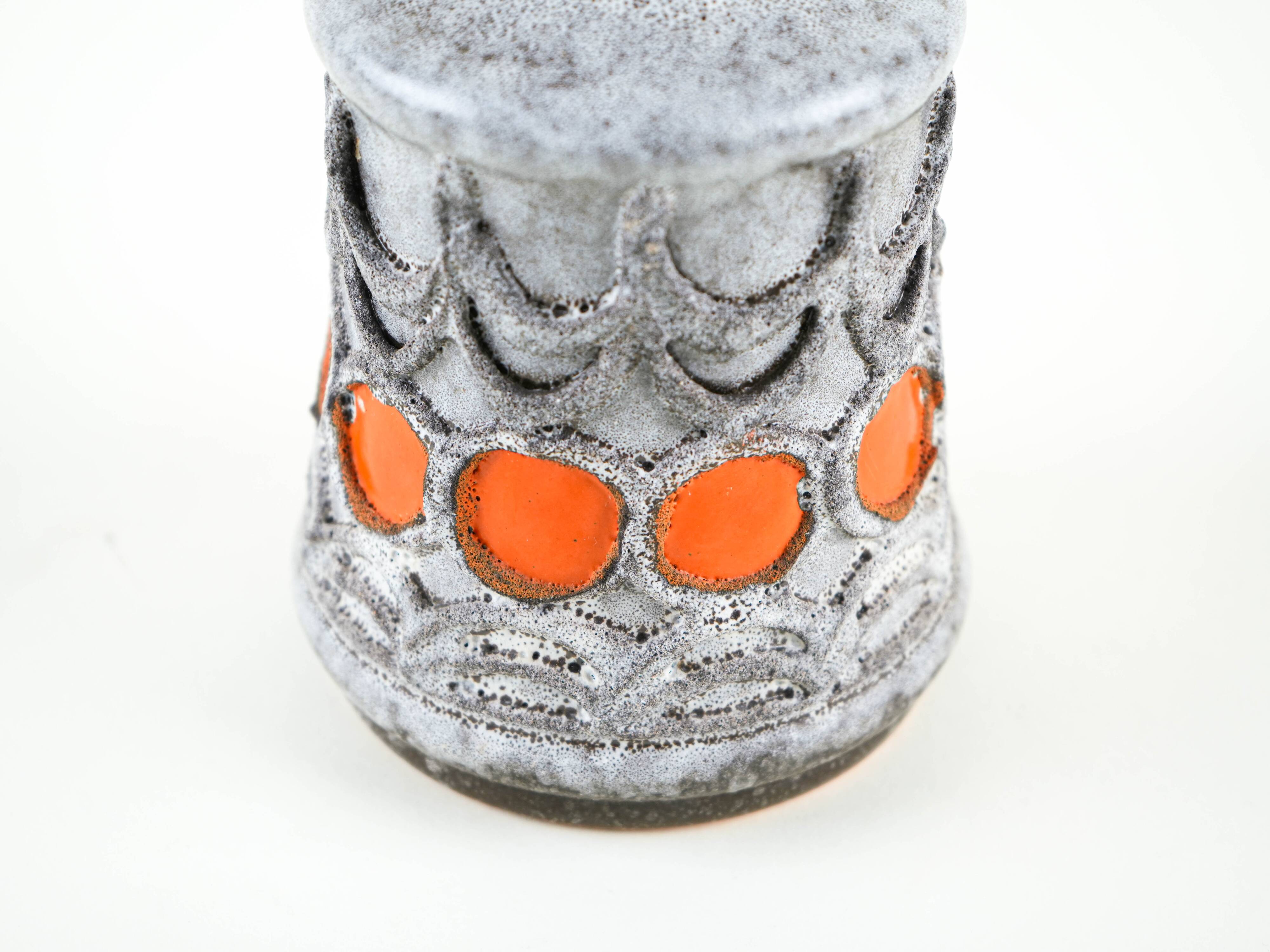 Ceramic vase, German design, 1960s, manufactured by Strehla
