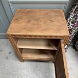 Art Deco oak jam jar (renovated)