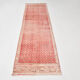 3x10 pale red persian runner rug,82x286cm