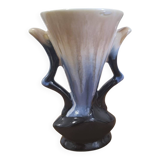 Vase soliflore grès flammé du Morvan petit-massé 58