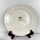 Lot de 8 assiettes plates "Agreste" Sarreguemines, XXe s.