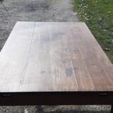 Oak farm table, 2 extensions