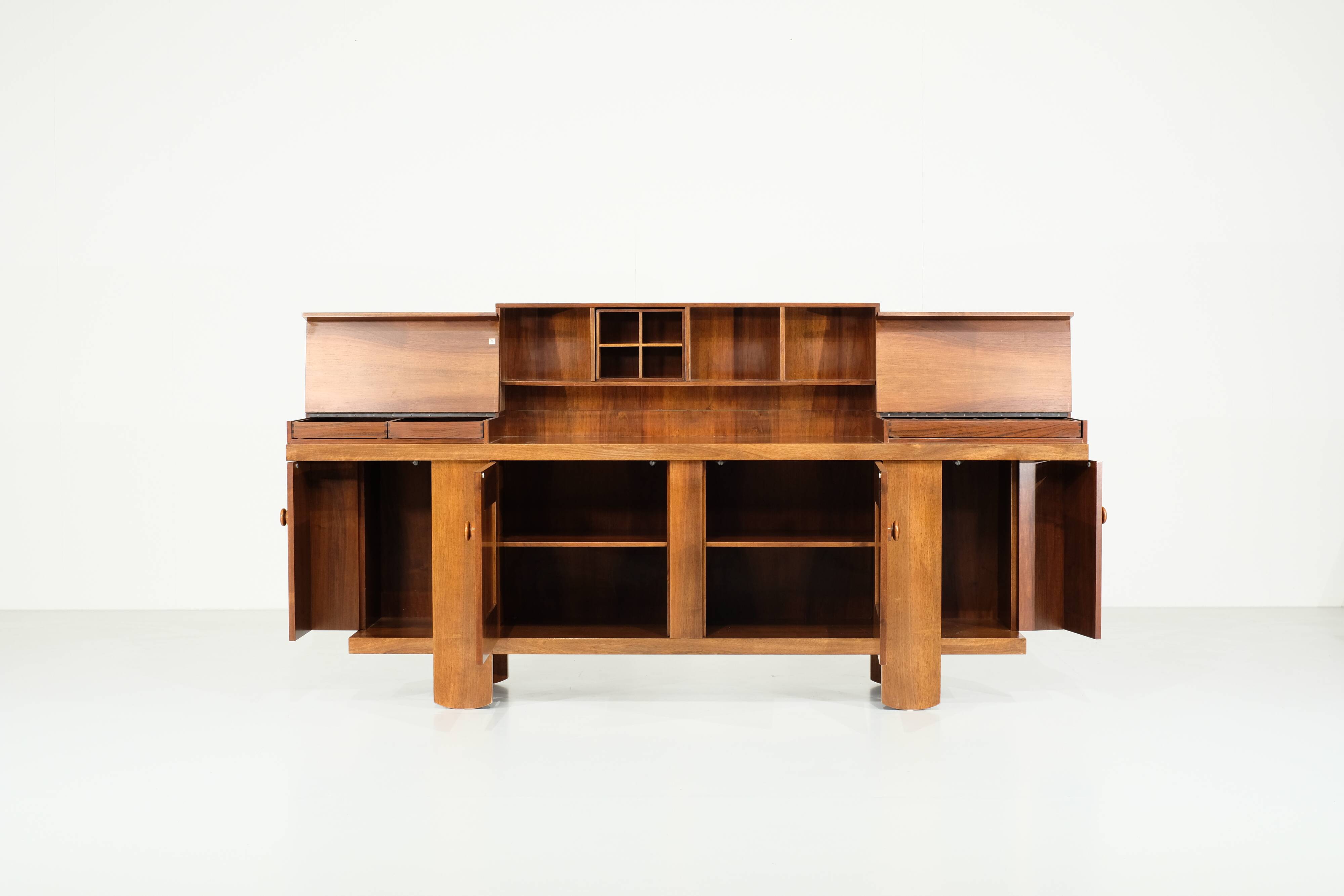 “Pranzo 602” sideboard by Silvio Coppola for Bernini - 1960s
