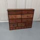 Hardware furniture wood multiple drawers old