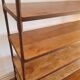 Shelf / bookcase in metal and solid wood