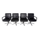 Set of 4 Wilkhahn Delta swivel chairs by Delta Design, 1970