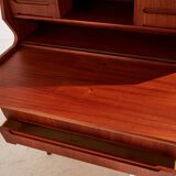 Restored teak bureau desk
