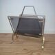 Magazine Rack Hollywood Regency Style - 70's