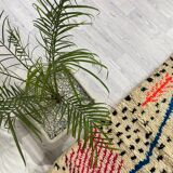 Handcrafted Moroccan Berber carpet 184 x 160 CM