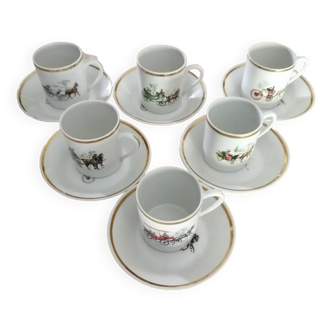 Porcelain coffee service