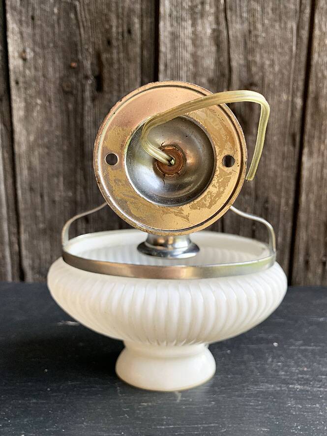 Old Art Deco Fish Wall Lamp