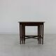 Sixties danish design rosewood nesting tables