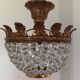 1960s crystal chandelier