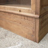 Library md in oak modular shelf