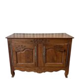 2-door solid oak sideboard