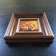 Tableau miniature bouquet orange