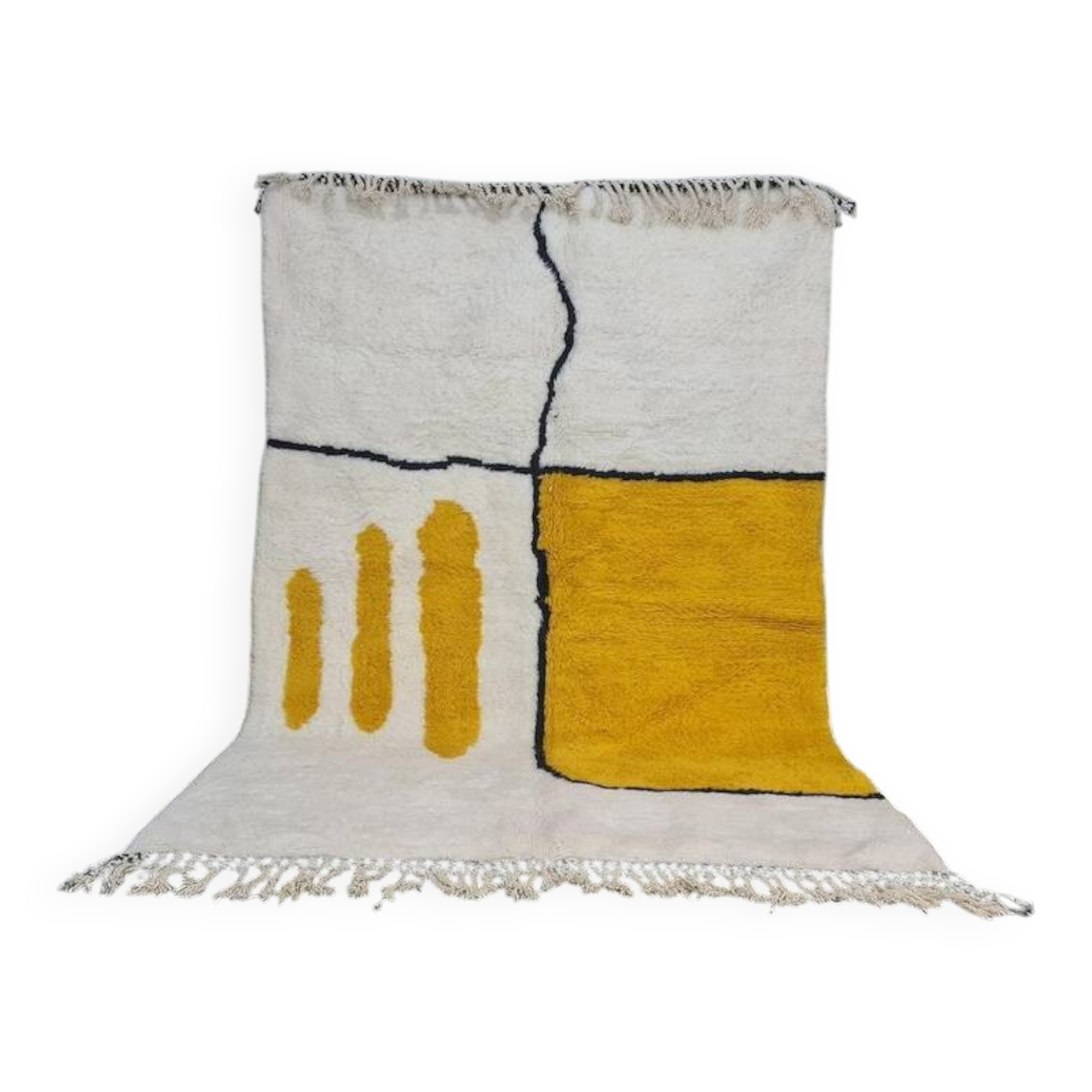 Moroccan yellow carpet 240/160cm