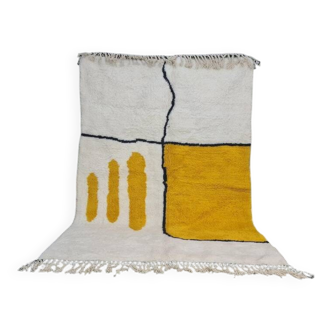 Moroccan yellow carpet 240/160cm