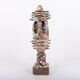 Sicilian glazed ceramic sculpture, unique piece