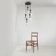 5-pendant chandelier by Reggiani, 1960s