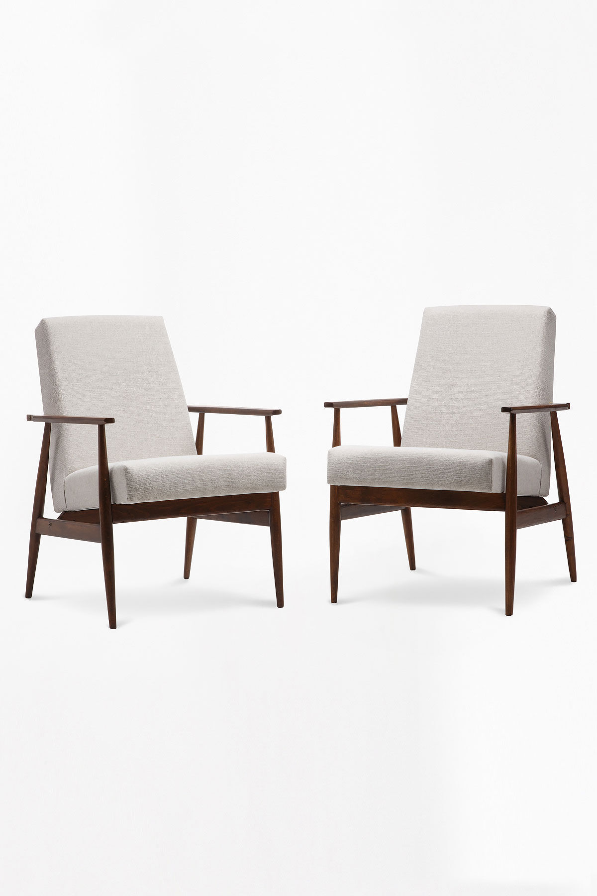 Paire de fauteuils fox des années 70