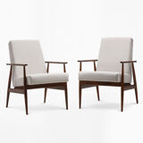 Pair of fox armchairs from the 70