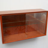 1960s showcase in teak