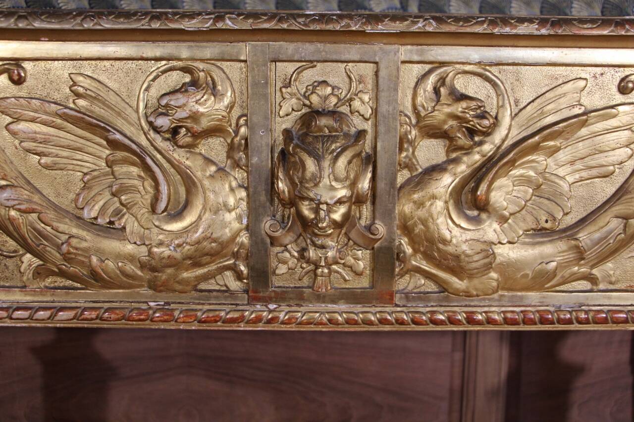 Jardinière en bois doré xixeme