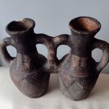 Antique berber double vessel