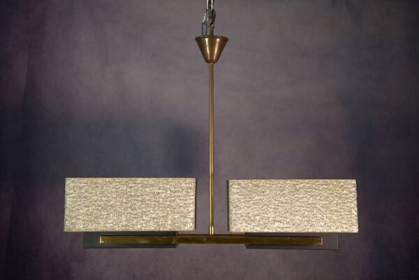 Lustre design modèle Paquebot de la Maison Arlus 1950's