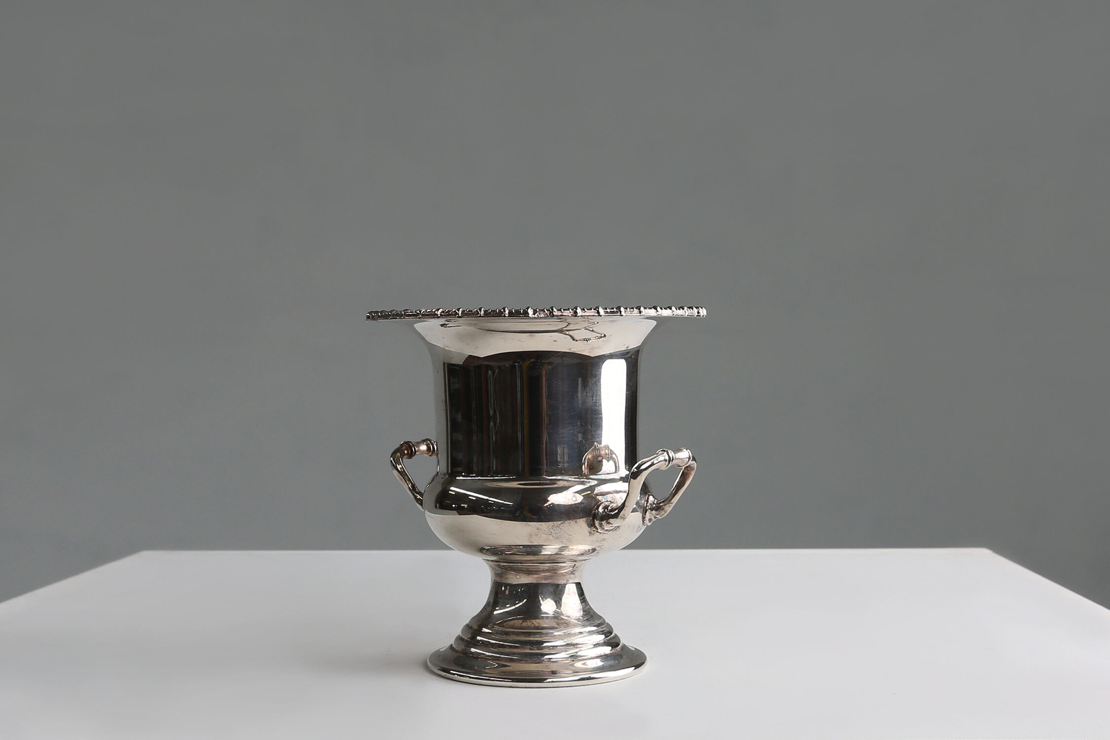 Old silver plated ice bucket ca.1900